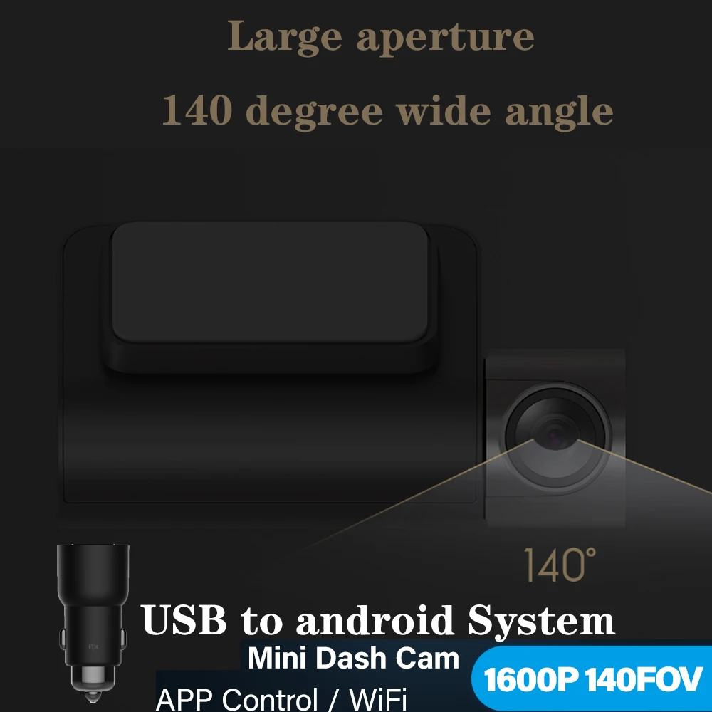 70 Smart Dash Cam Mini International Car DVR mai 1600HD Автомобильная камера приложение для вождения Recoder