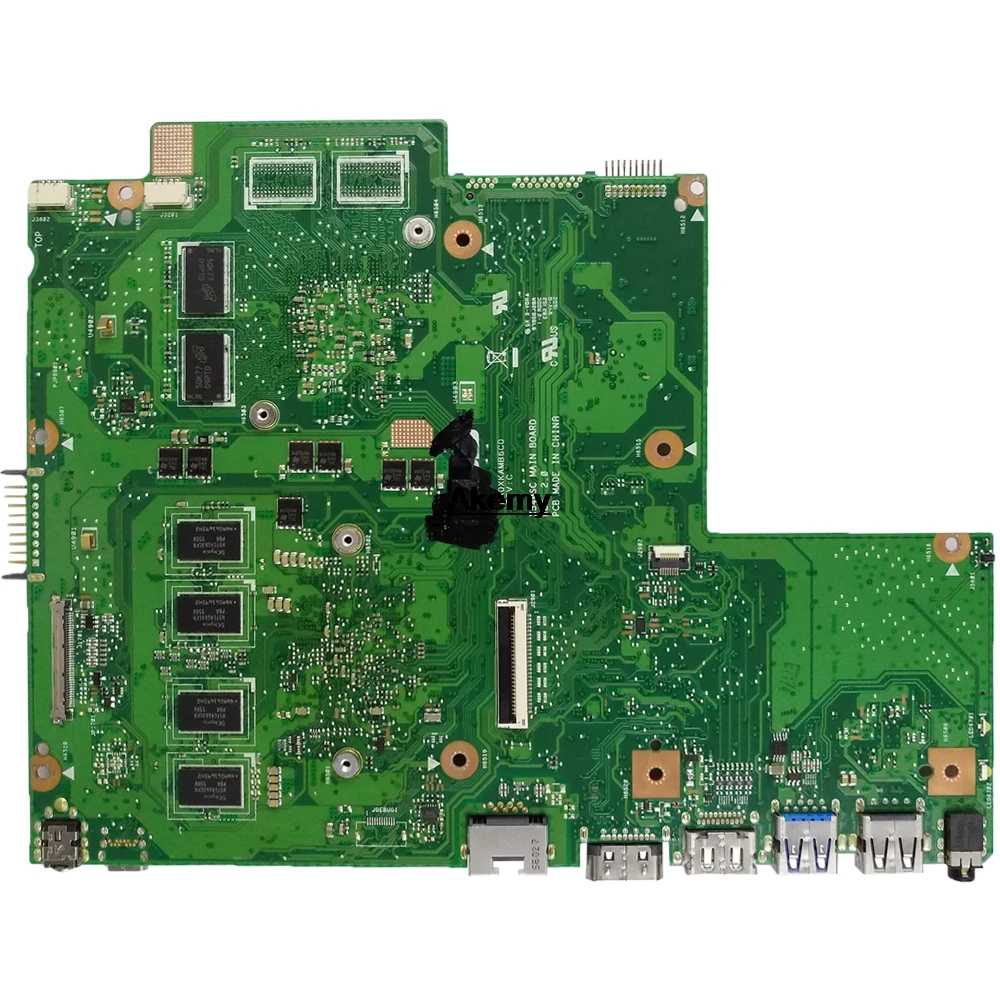 X540SC материнская плата для ноутбука ASUS X540SC X540S X540 тестовая оригинальная материнская плата 4G ram N3700 cpu