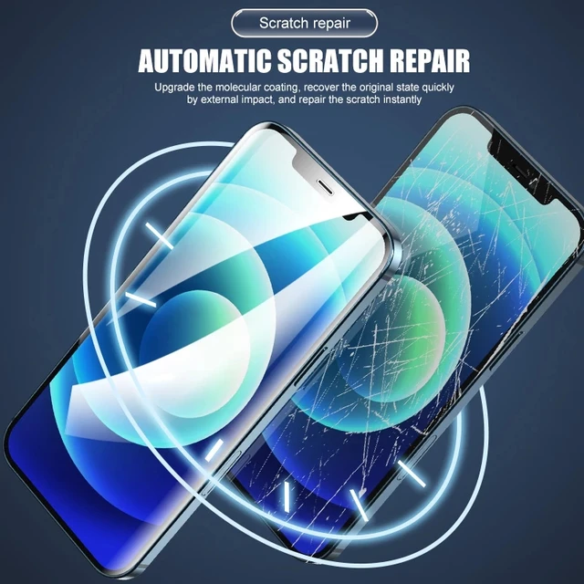 Gadget Storage/hard Drive Full Cover Hydrogel Film For iPhone 13 7 8 Plus 6 6s Screen Protector 11 12 13 Pro mini XR X XS Max SE 2020 Back Film Not Glass Enfield-bd.com
