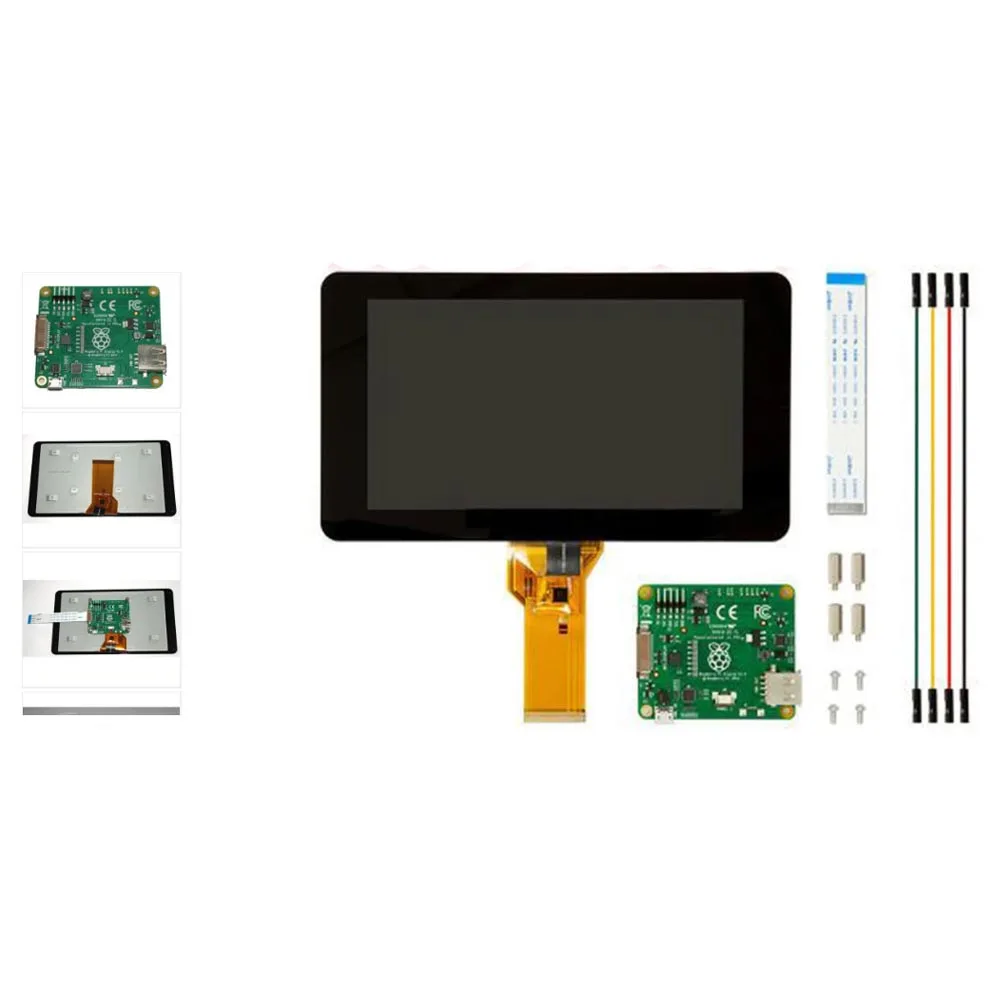 Raspberry Pi 3 Model B + Plus / 3B официальный 7 дюймовый TFT LCD сенсорный экран монитор дисплей