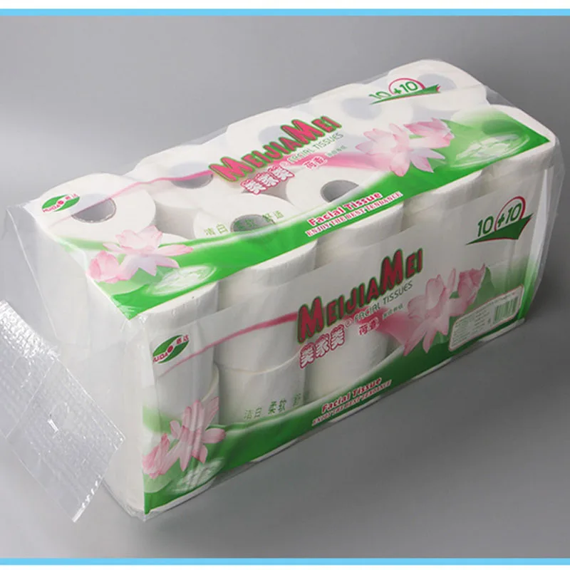 

Individual Package White Toilet Paper Clean Soft 3ply Rolling Paper Towel Tissue Household Toilet Paper 20rolls