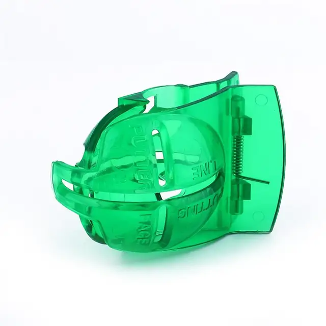 Golf Scribe Golf Ball Line Clip Liner Marker Pen Template Alignment Marks Tool Putting Aids Green Color Outdoor Sport Tool 4