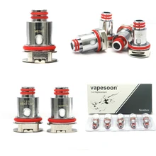 50 шт. RPMM катушки сетки тройной кварц 0.4ohm 0.6ohm 1.0ohm 1.2ohm для электронной сигареты RPMM40 Pod Vape системы комплект