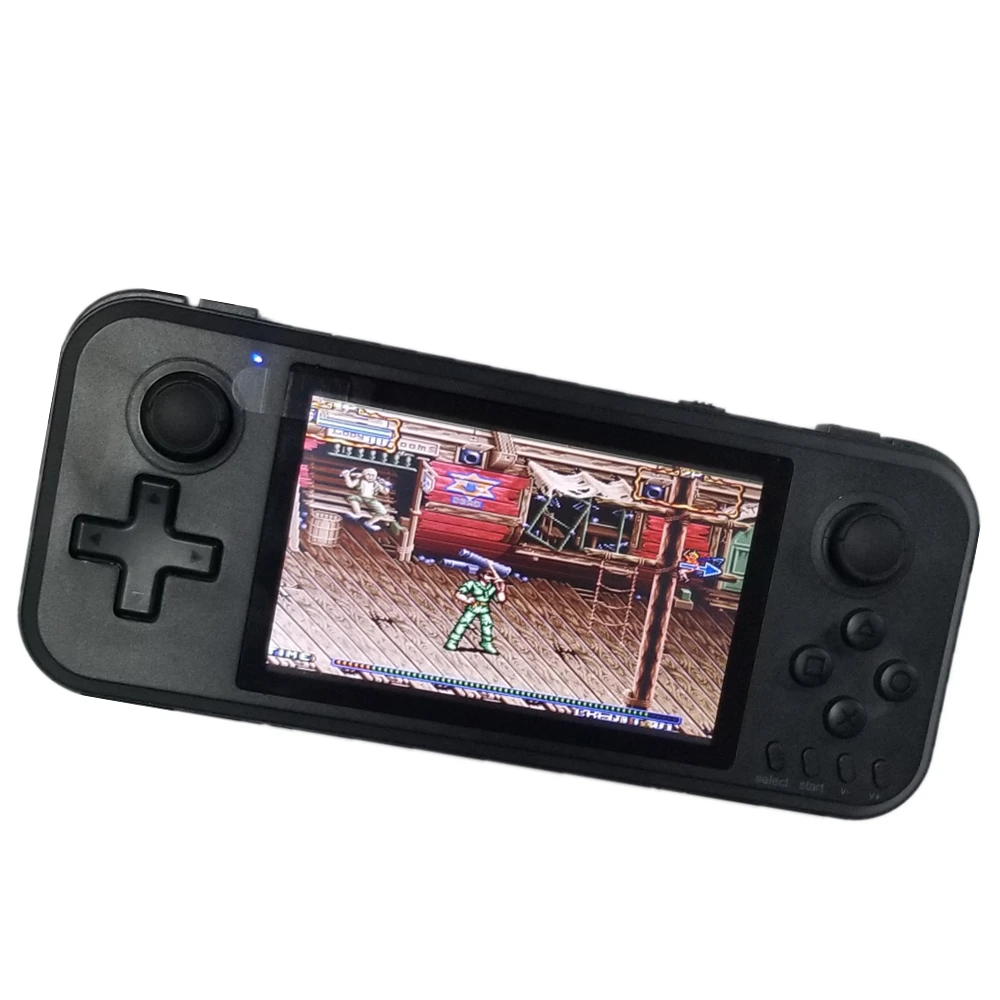 Q400 Quad Core 4 Inch Portable Handheld Game Console Player Retro Game  32/64gb With 7000 Free Games For Ps1/mame/cps/snes - Handheld Game Players  - AliExpress