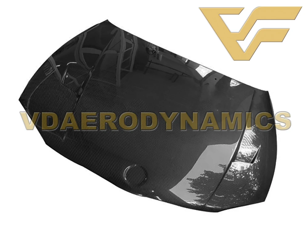 Подходит для 07 12 BMW E82 E88 1 серия 118i 120i 125i M135i м VAD RZ капот из углеродного