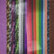 

Free shipping 1 piece 25cmx50cm TPU Glitter Heat Transfer Vinyl for Heat Press Machine Tshirt Iron On HTV Printing