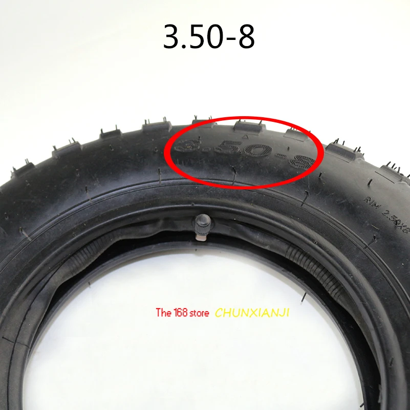 Высокое качество мотоцикл tyre3.50-8 дюймов 8-дюйм; Шины внутренние трубы Маленькая обезьяна велосипед шины молниеотгрузка