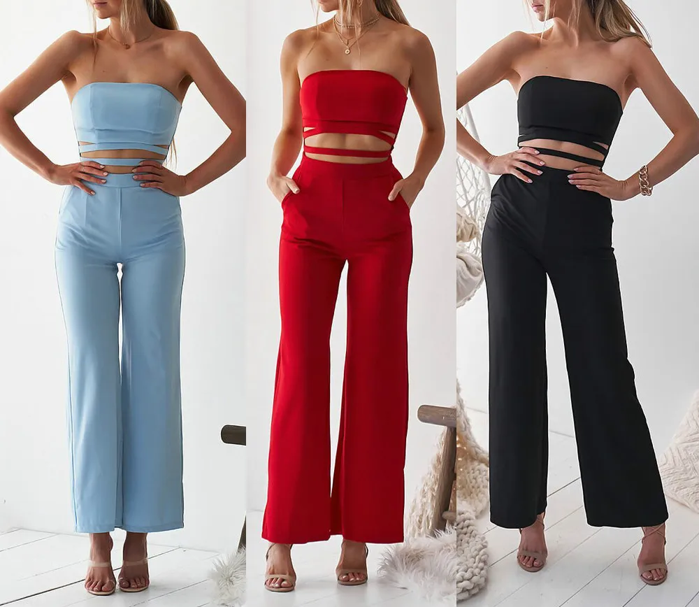 

2019 New Arrivals Sexy Red Black Blue Off Shoulser Women Jumpsuit Bodycon Jumpsuit Bodysuit Women