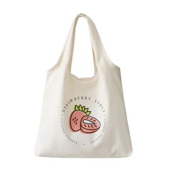 

Women Canvas Shoulder Bags Printing Shopping Bags Casual Cloth Tote Bags Lady Shopper Bags