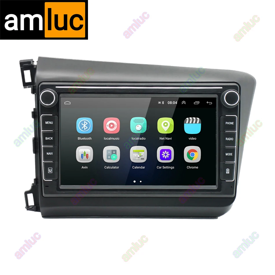 Автомобильный мультимедийный видеоплеер головное устройство DSP RDS 2din Android