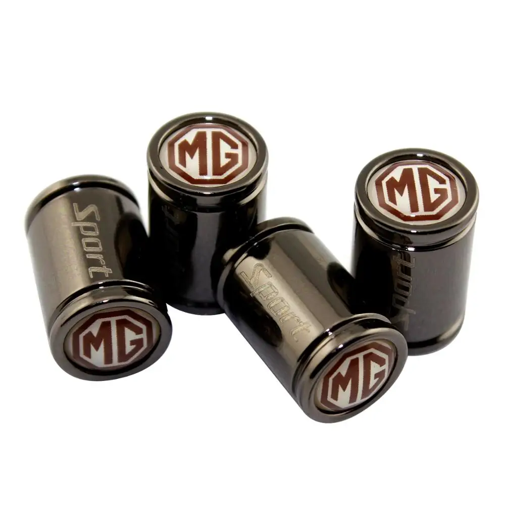 Для MG логотип для Morris Garage MG 3SW MG3 GT 6 7 MG5 ZS GS автомобильные аксессуары нержавеющая сталь колеса шины клапан Стебли Крышки