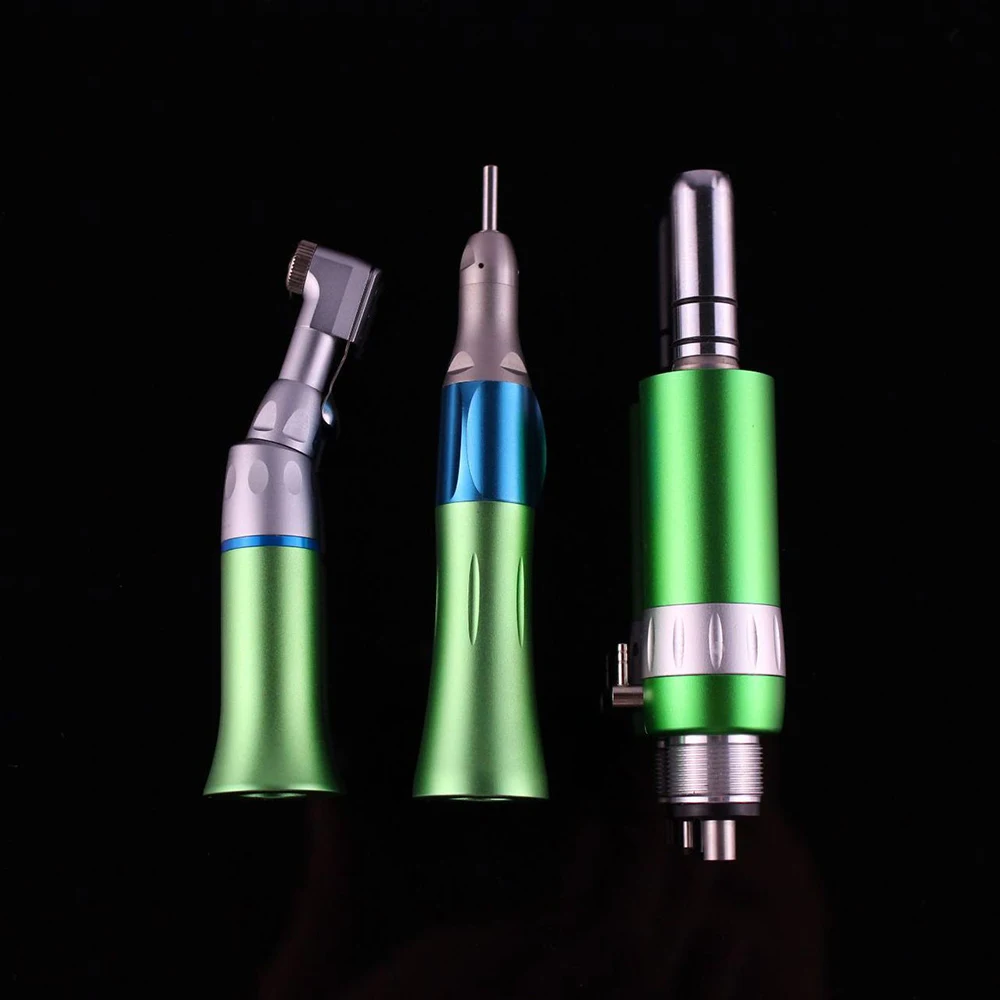3pcs set Dental Low Speed Handpiece Kit Air Turbine Straight Air Motor External Waterway Spray 2 1 3pcs set Dental Low Speed Handpiece Kit Air Turbine Straight Air Motor External Waterway Spray 2 4