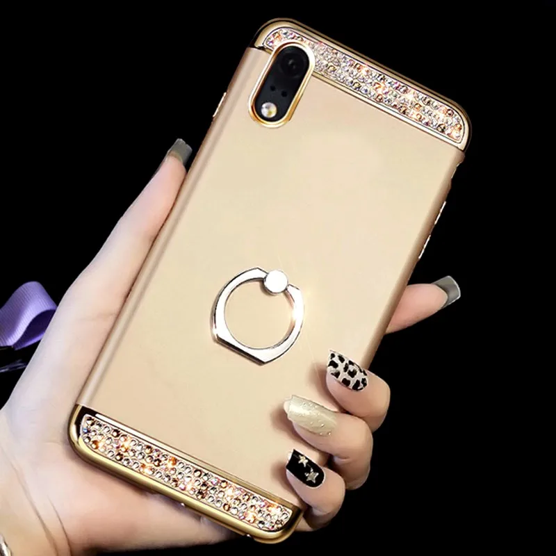 Для huawei Y5 2019 чехол покрытие 3 в 1 жесткий из ПК для телефона coque Y7 PRO Y6 Y9 PRIME LITE