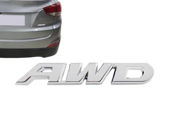 

Chrome AWD for Engine Drive Turbo Limited Racing Deck Lid Emblem Badge Sticker
