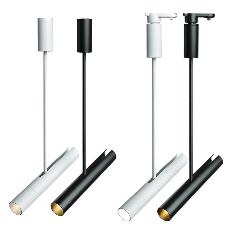 

LED Ceiling Rail Light 5W COB Track Spotlight Ceiling Mounted Adjustable Spotlight Rail Track Lamps for Shop Clothing Store Home