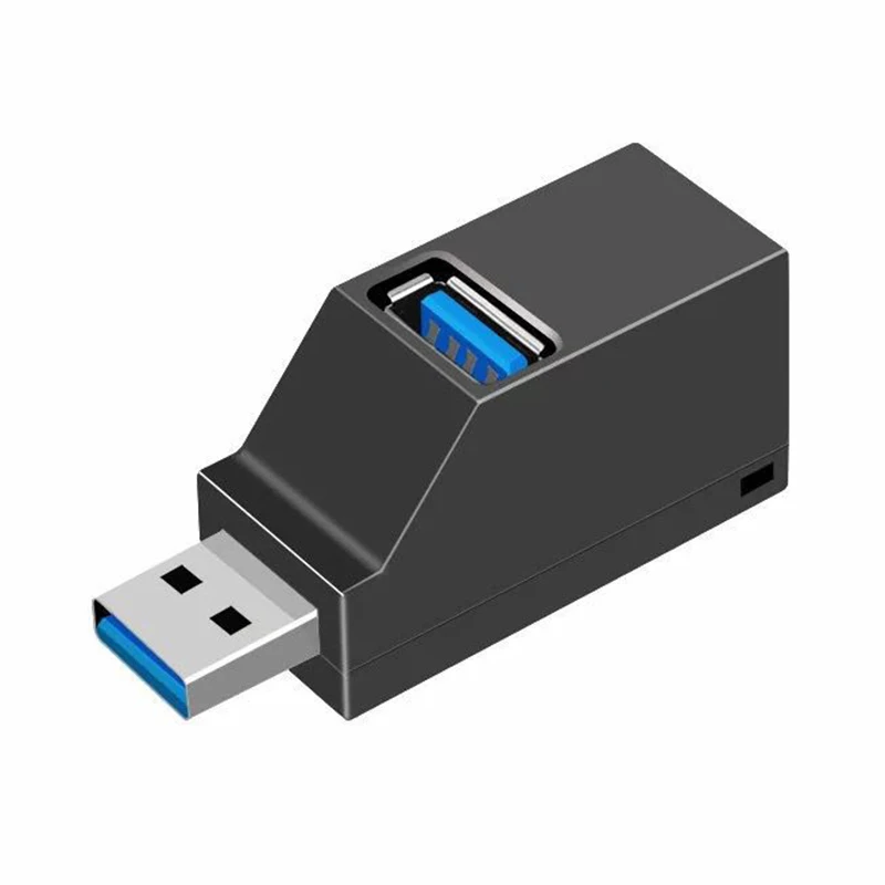 Mini USB 2.0/3.0 High Speed Hub Splitter 3 Ports USB Hub for Notebook,Laptop, PC,OfficeNew Arrival For Mobile Phone Hub