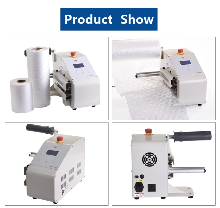 PAK1000D 300W Power Mini Automatic Air Cushion machine for air cushion film packaging