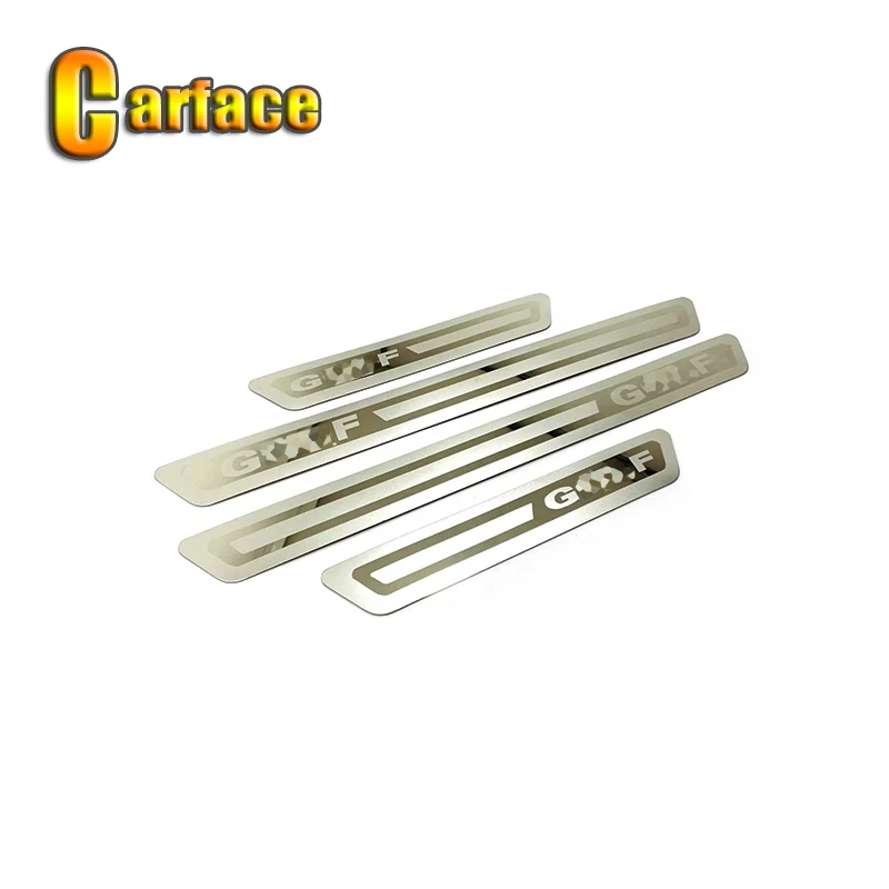 

Stainless Steel Anti-Scratch Door Sill Scuff Plate Car Styling Welcome Pedal Sticker For VW Golf 7 MK7 2012-2017 Car Accessories