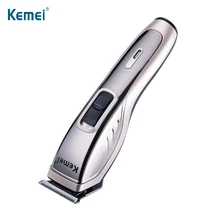 KEMEI триммер для волос с одним лезвием, профессиональная машинка для стрижки волос, моющаяся машинка для стрижки для мужчин, сделай сам, стильный резак для бритья бороды