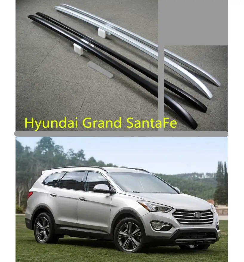 Для авто багажник на крышу багажник для hyundai Grand SantaFe 2013. Высокое качество ABS автомобильные аксессуары