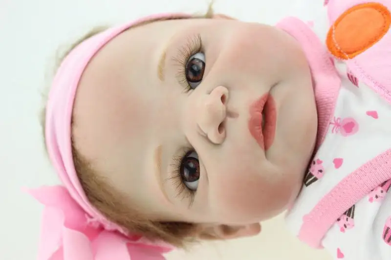 

All Silicone Doll Baby 57CM 20inch NPK Doll Bebe Reborn Dolls Girl Lifelike Reborn Doll Fashion Boy Newborn Reborn Babies