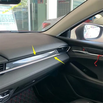 

Lapetus Middle Control Dashboard Instrument Strip & Air AC Outlet Vent Cover Trim Fit For Mazda 6 2019 2020 ABS Auto Accessories