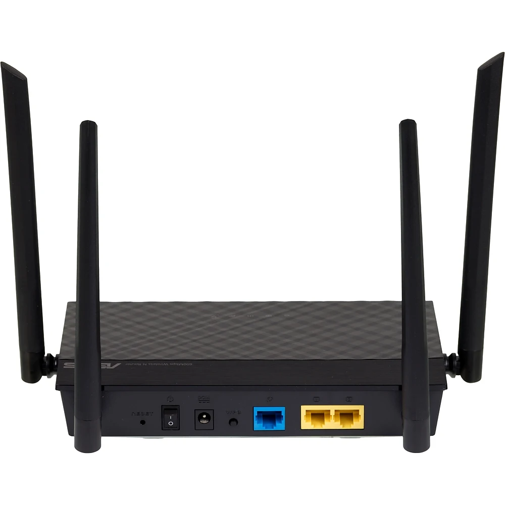 Роутер беспроводной Asus RT-N19 N600 10/100BASE-TX черный