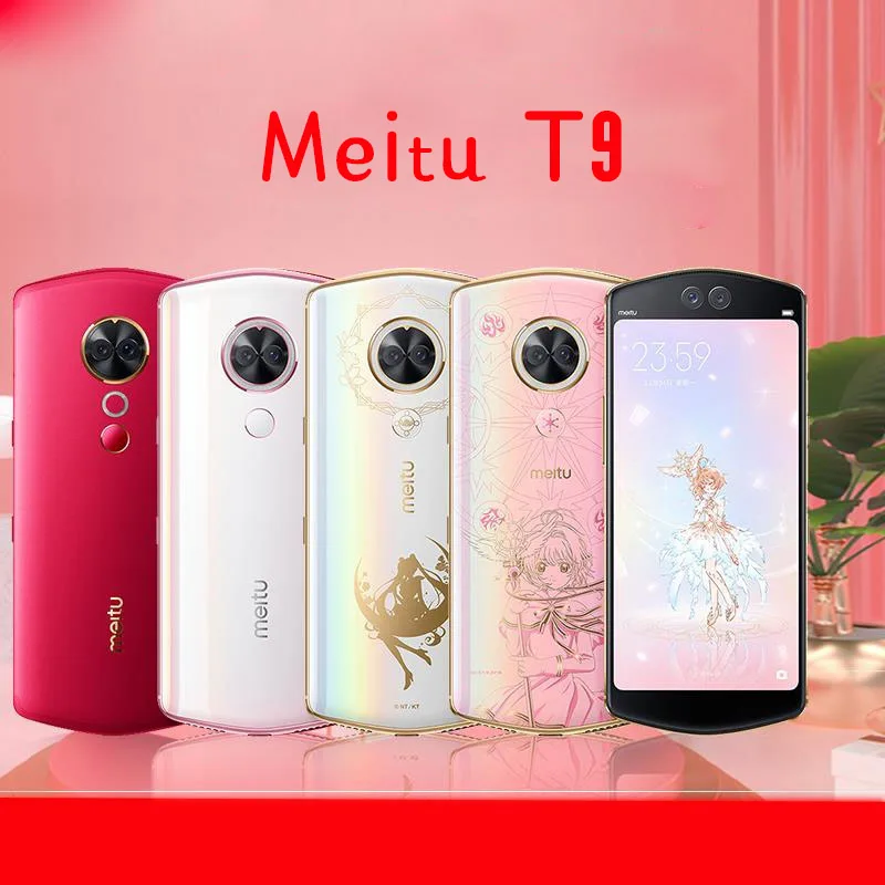 Мобильный телефон Meitu T9 Sefie beauty, 4G LTE, 4 Гб, 6 ГБ, RAOM, 64 ГБ, 128 ГБ rom, 6,01 дюймов, Восьмиядерный процессор Snapreagon 660, четыре камеры