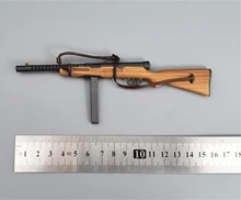 

In Stock 1/6th Beretta M1938A Submachine Gun Weapon PVC Material Can't Be Fired Model For Doll Soldier Scene Component