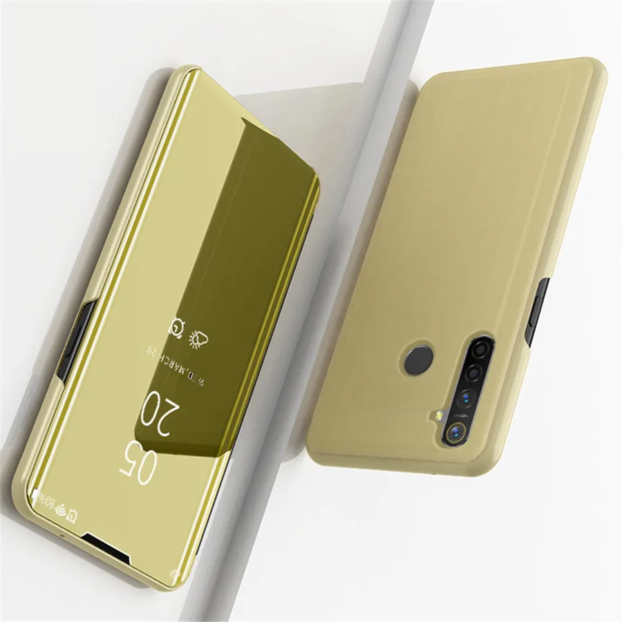 Зеркальный флип-чехол для xiaomi redmi note8t, чехол-книжка для redmi no te 8 t, кожаный чехол для телефона s radmi note 8 t t8, чехол