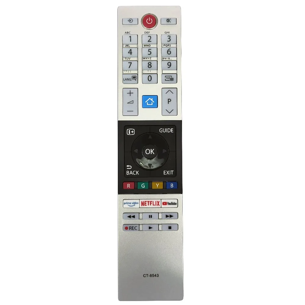 

NEW Originalment For Toshiba LED HDTV TV Remote Control CT-8533 CT-8543 CT-8528