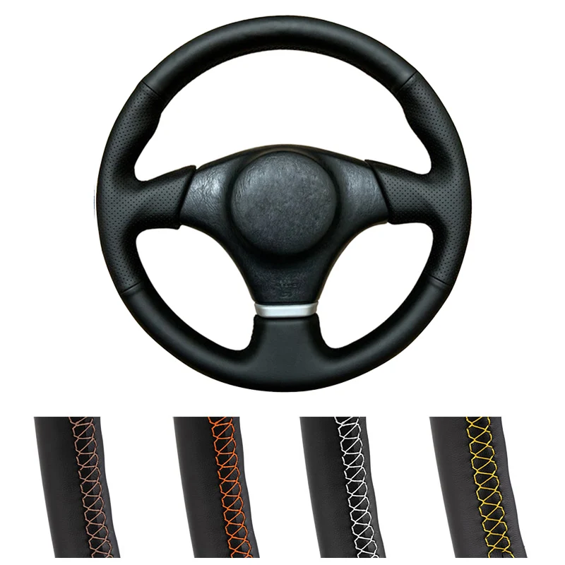 Coprivolante per auto personalizzato fai-da-te per Toyota RAV4 1998-2003 Celica 1998-2005 Corolla (US) 2003 Coprivolante in pelle per auto