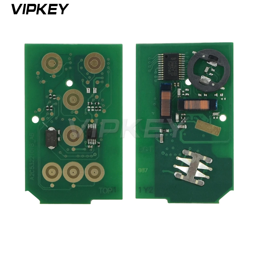 Remotekey 25943676 25943677 для Cadillac CTS STS Автомобильный Дистанционный умный ключ M3N5WY7777A умный Автомобильный ключ 5 кнопок 315 МГц