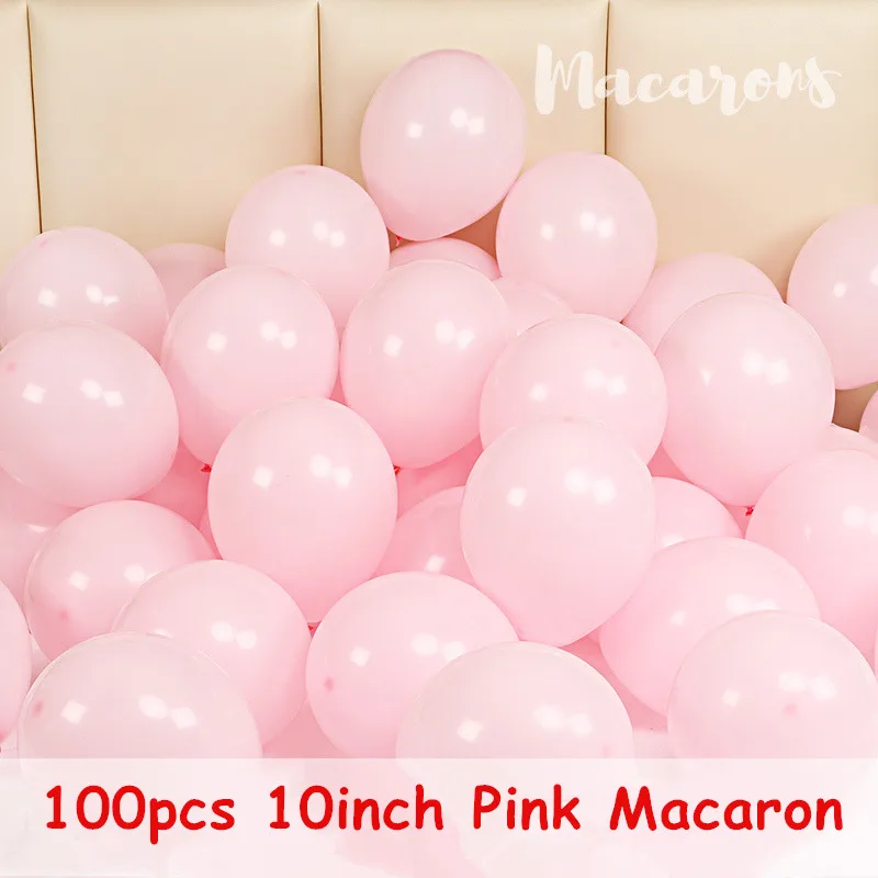 100pcs 10inch Pink 4 шт./компл. квадратный прозрачный шар Коробки детского дня рождения с принтом куб подарок органайзер для Baby Shower или для вечеринки по случаю свадебного торжества и дня рождения - Цвет: 100pcs 10inch Pink