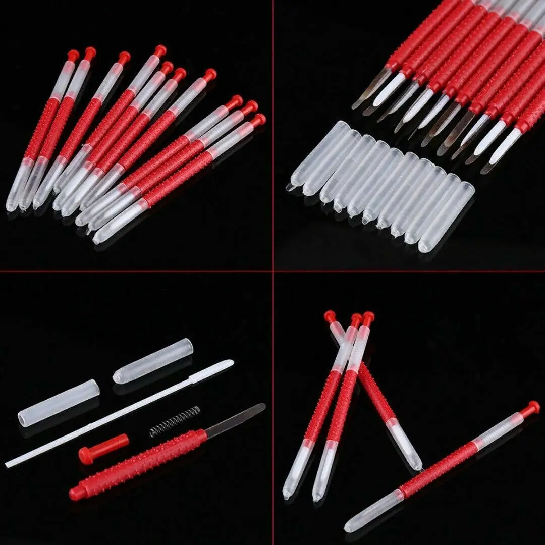 

10pcs Beekeepers Bee Grafting Retractable Beekeeping Tool For Queen Rearing