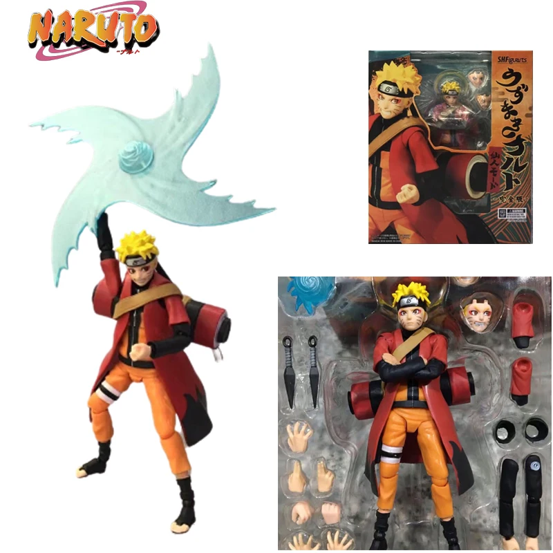 Naruto Uzumaki SHF Actionfigur Rasengan Movable Collection Modell Anime Kid Toy 