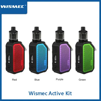 

Original Wismec Active Kit Built in 2100mAh Battery with Amor NSE Atomizer Tank in 3ml with WS-M Coil E-Cigarette