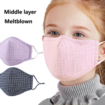 

3-12 years oldChildren's cotton breathable masks special stereo masks for boys and girls melt-blown cloth dust and smog masks