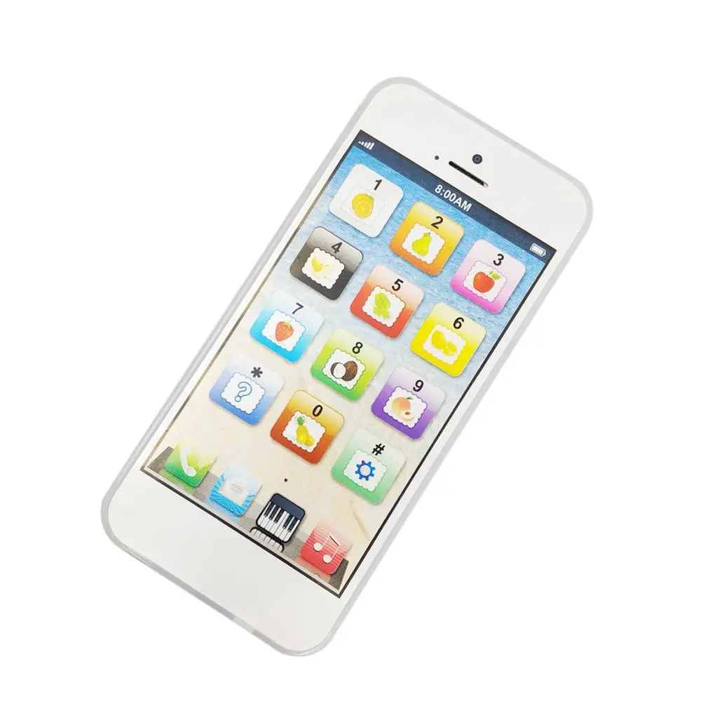 

Kids Learning Mobile Phone Toy with Music Play Games Machine Children Baby Early Educational Learning Toy Gift