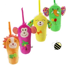 Новорожденный ребенок мультфильм изоляции бутылки молока сумки дети милые животные наружный портативный плюшевые бутылочки для кормления держать тепло сумка для хранения