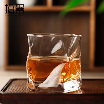 

Heat-resistant glass cup transparent household water glass wine glass green tea flower tea small cup Japanese style tea cup simp