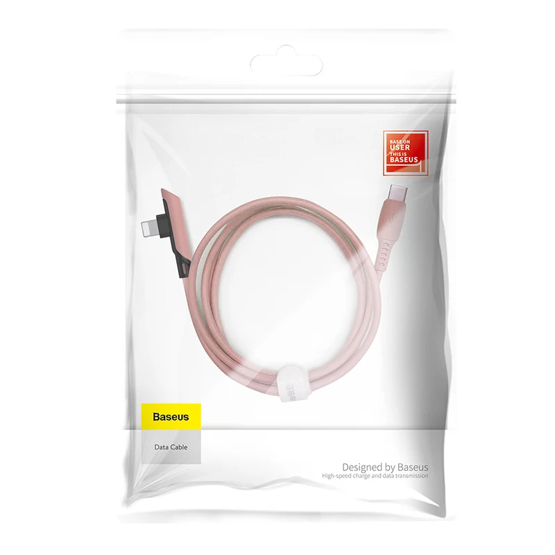 Baseus usb type C для Lightning Кабель для iPhone 11 Pro XS Max XR X 8 Plus 18 Вт Быстрая зарядка цветной USB кабель PD зарядный кабель