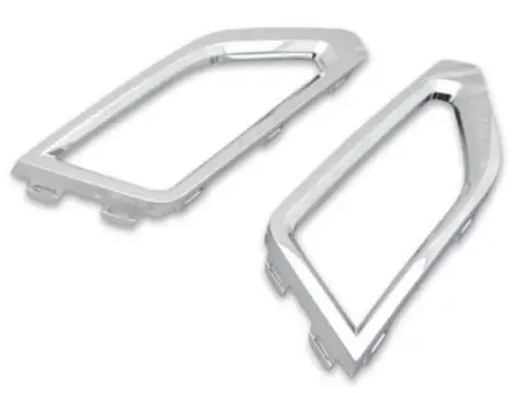 

2017-2019 for Volkswagen Teramont front fog light cover modified fog light frame accessories