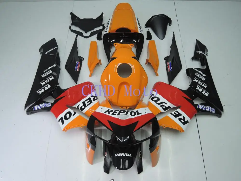 CBR600 RR мотоцикл Кузов для HONDA CBR600RR 2005 2006 05 06 F5 велосипед обтекатель пластиковый ABS