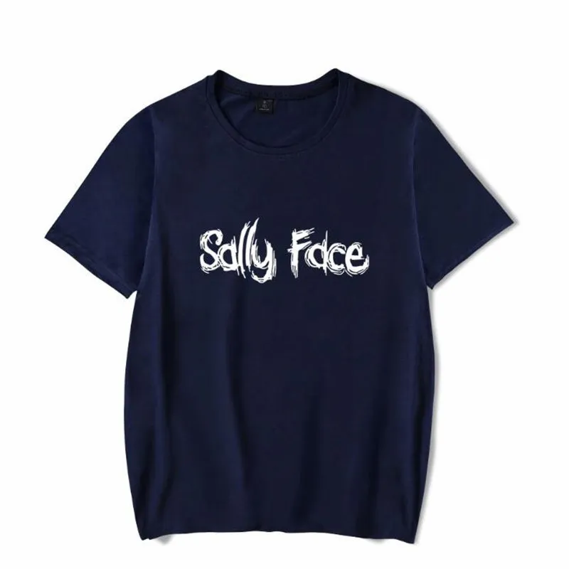 Футболка Sally Face, ужасная игра, женская и мужская футболка с коротким рукавом, летние повседневные хлопковые топы, хип-хоп Уличная одежда, футболки