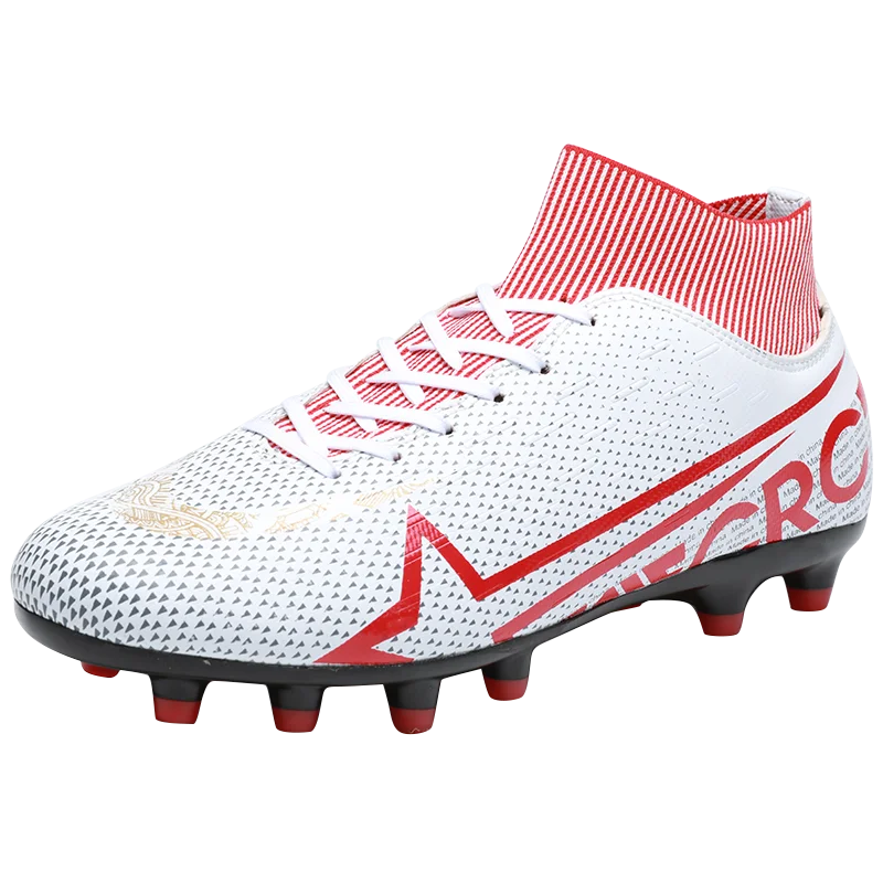 Мужские Оригинальные высокие футбольные бутсы Superfly7 Cleats детская обувь для футбола Бутсы для футбола - Цвет: White FG