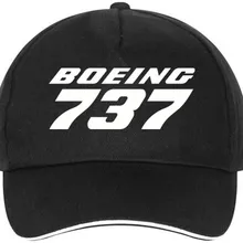 XQXON-Новинка Boeing 737, Мужская и Женская бейсбольная кепка с принтом, Повседневная модная Высококачественная унисекс бейсболка HH06