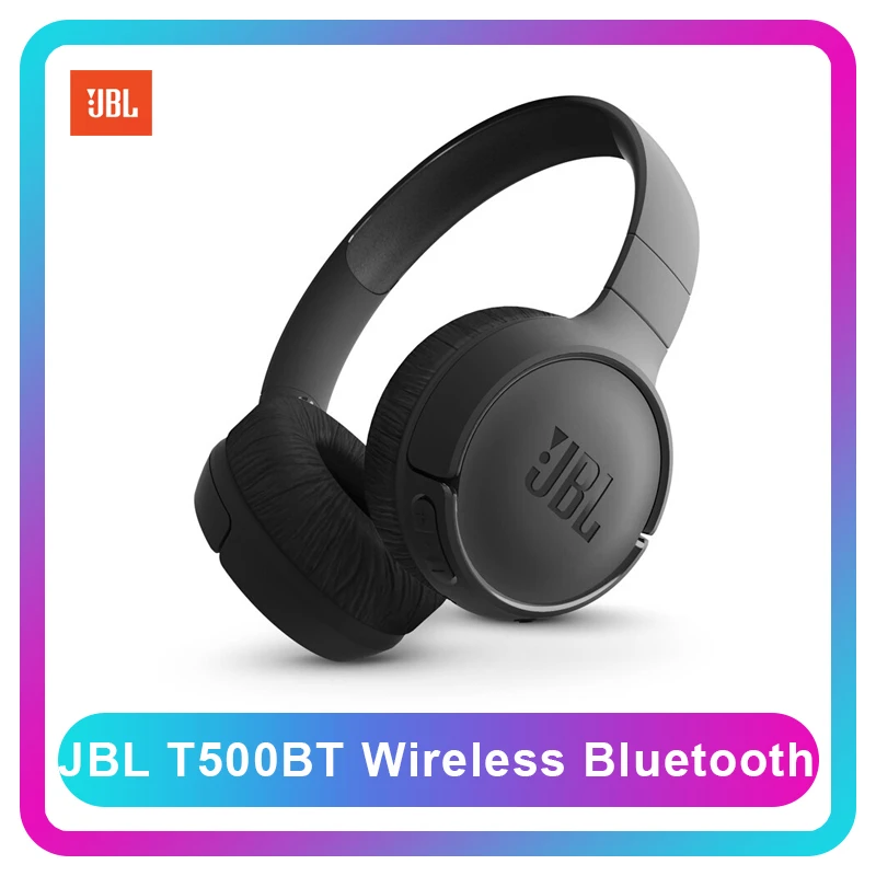 JBL T500BT беспроводные Bluetooth глубокие басы спортивные наушники плоская Складная