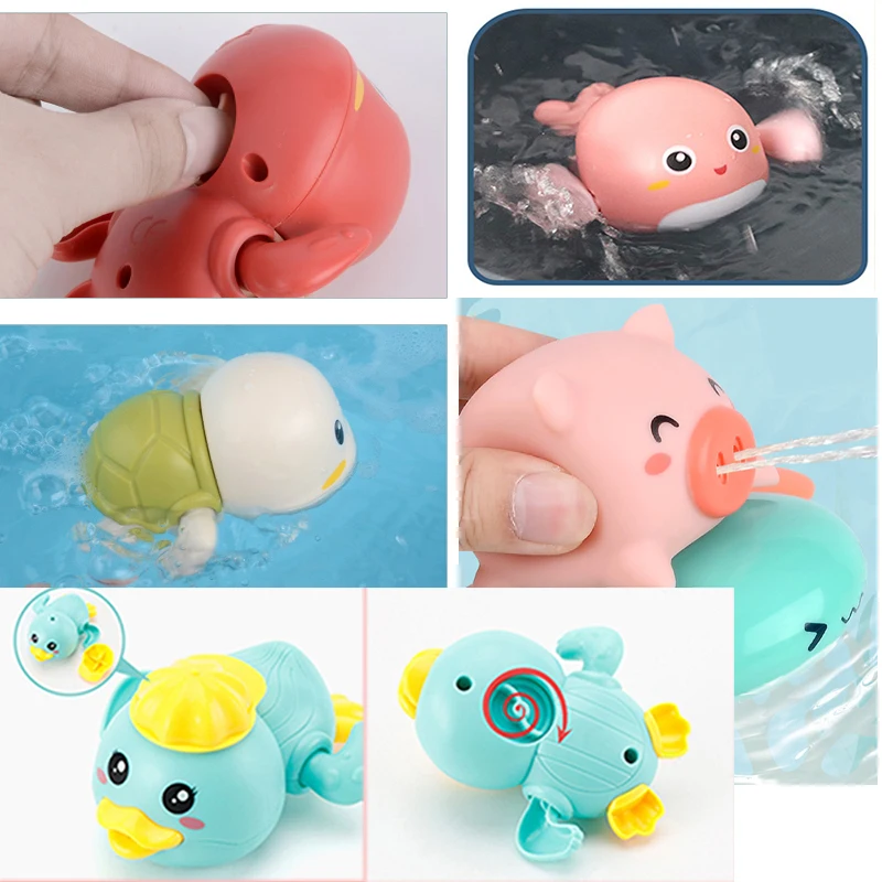 Classic Baby Toy Kids Children Bathing Game Shower Swim Pool Bath Toys for Toddlers  2-4 Year Old Play Water Girl Boy Rubber Duck - AliExpress