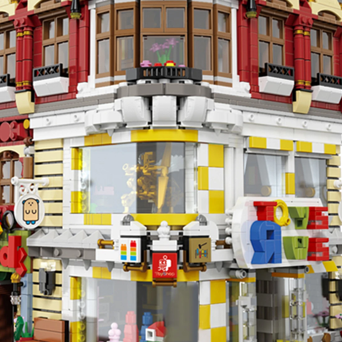 5491 шт. Moc головоломка игрушки книжный магазин стиль пейзаж архитектура сборки модели маленькие частицы строительные блоки Развивающие